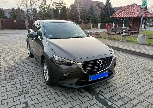 Mazda CX-3 cena 65000 przebieg: 67000, rok produkcji 2019 z Biecz małe 46